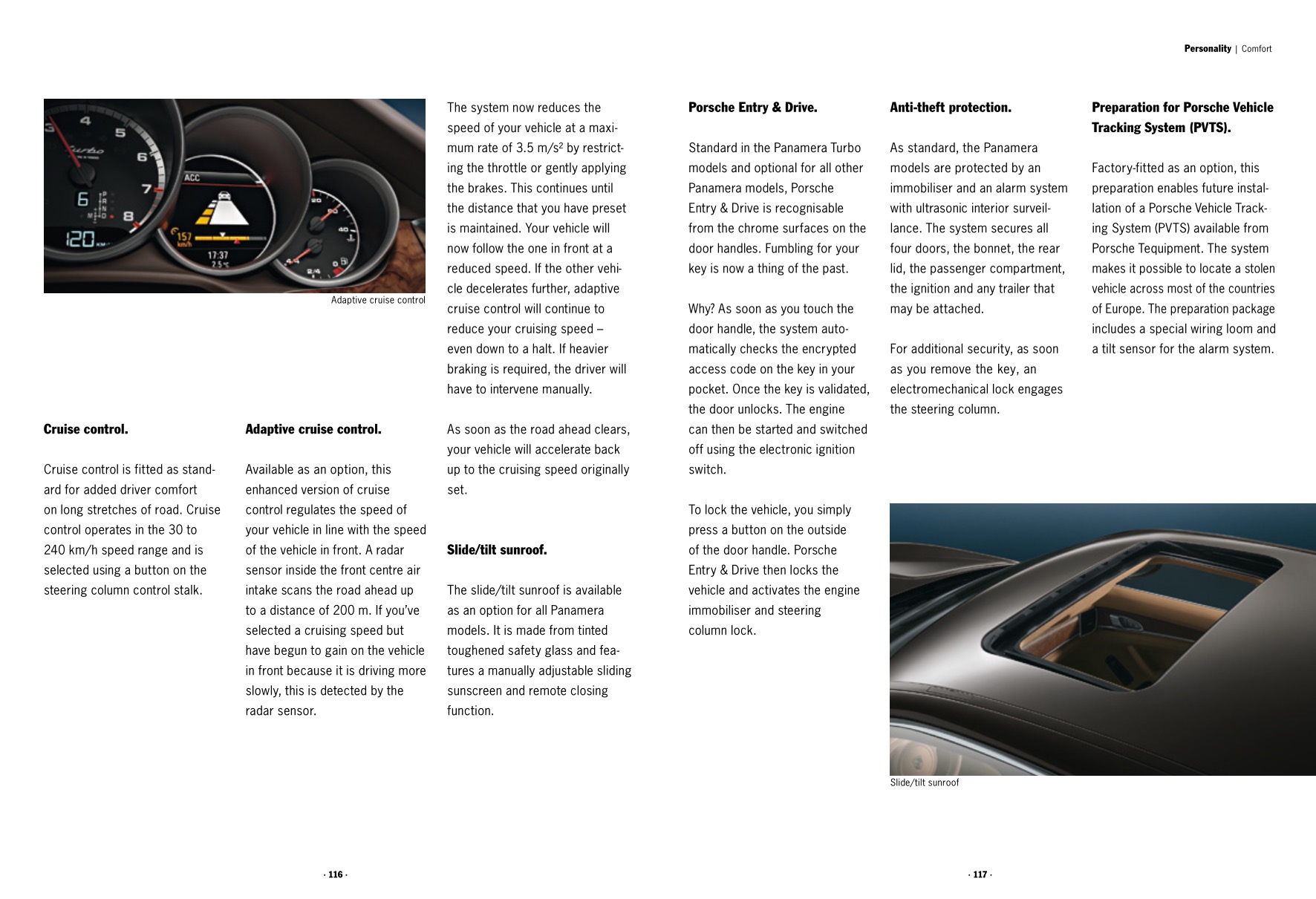 2013 Porsche Panamera Brochure Page 54